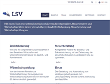 Tablet Screenshot of lsv-legal.com